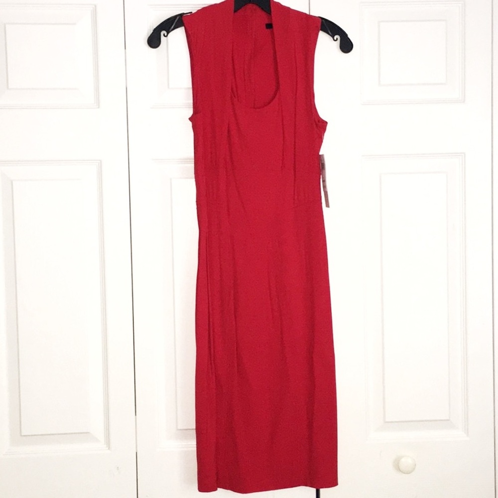 French Connection - Red Sheath Dress Size 0